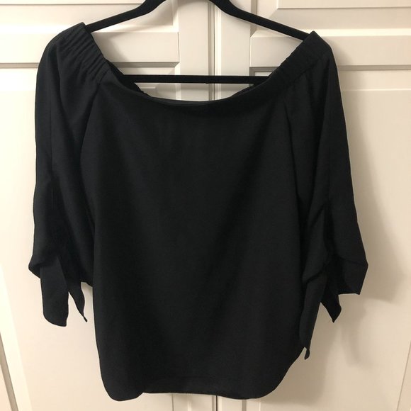 Club Monaco x Ralph Lauren Off -the- Shoulder Top - Picture 3 of 3